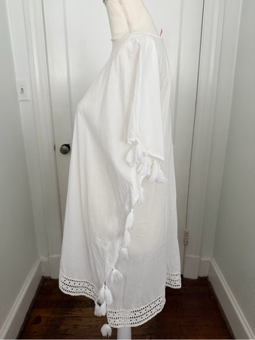Lilly Pulitzer white swim cover up women’s S M - Picture 2 of 4
